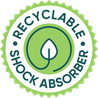 Recyclable shock absorber